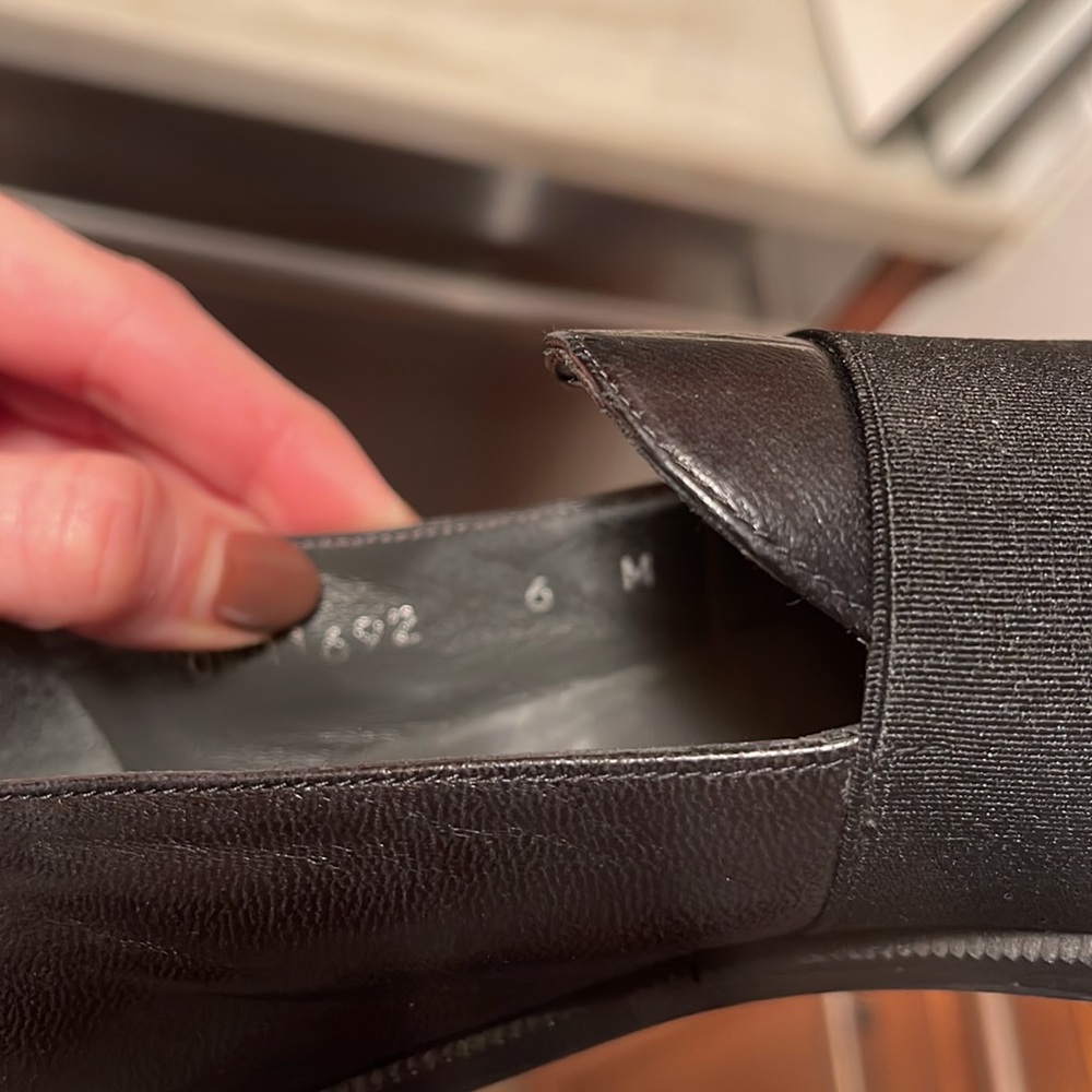 Stuart Weitzman Pointed Toe Loafer Flats - image 4